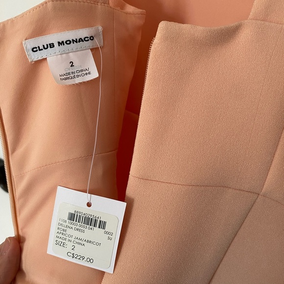 CLUB MONACO Dellena Bow Back Shift Dress - Picture 5 of 6